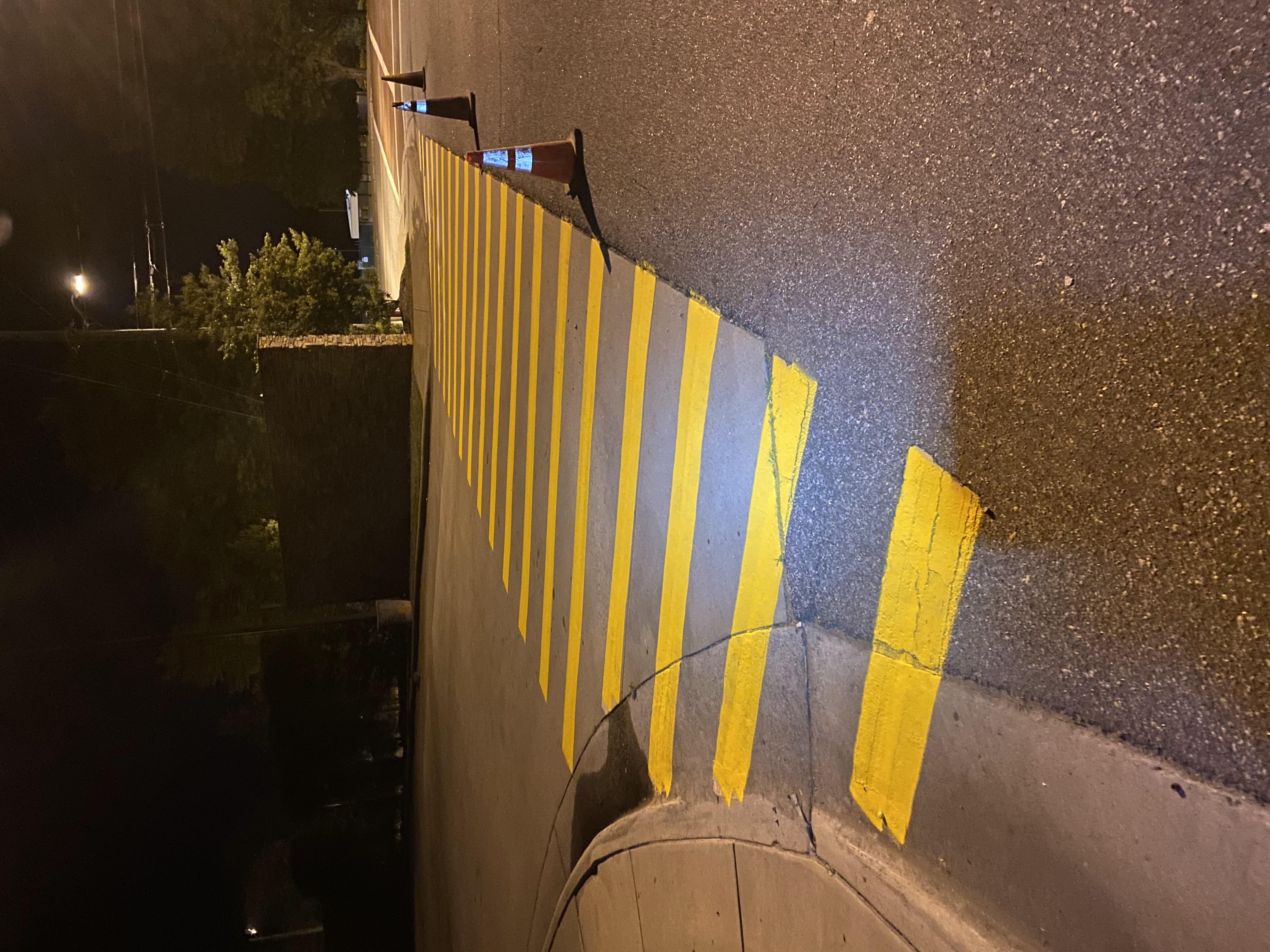 line striping for crosswalk